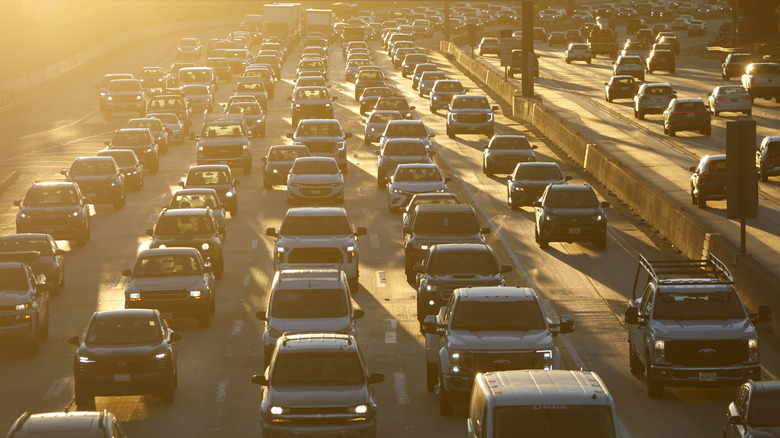 Smog in traffic