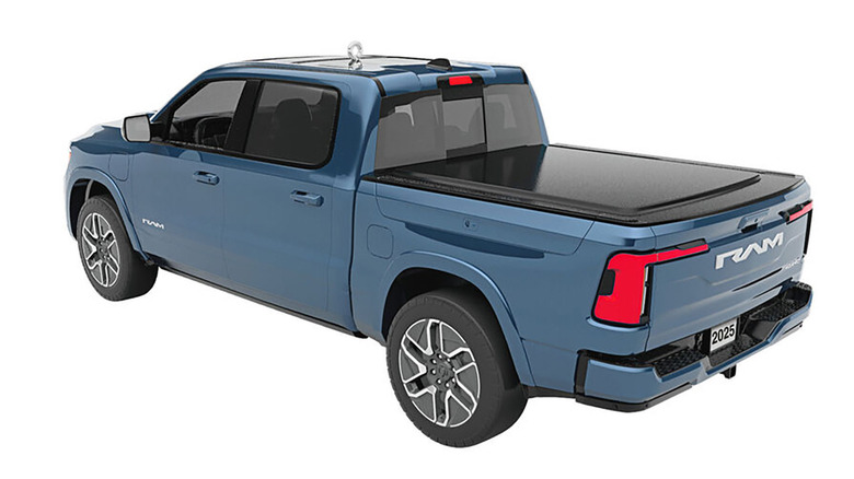 Rear end of the Ram 1500 REV ornament