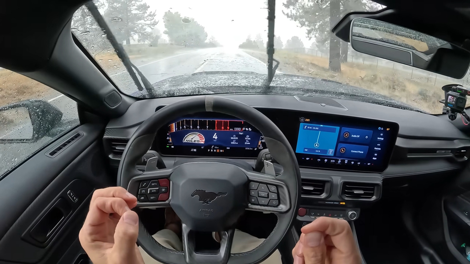 You Can Drive Your $325,000 Ford Mustang GTD Through A Hailstorm In A Pinch If You Have To