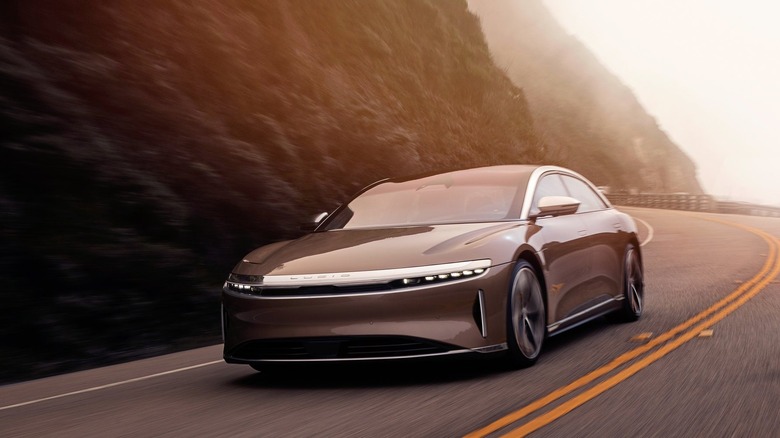 Lucid Air front 3/4
