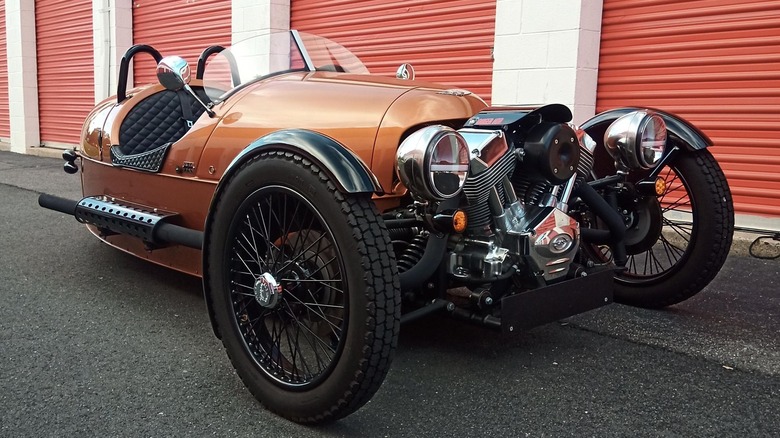 2021 Morgan 3-Wheeler front 3/4