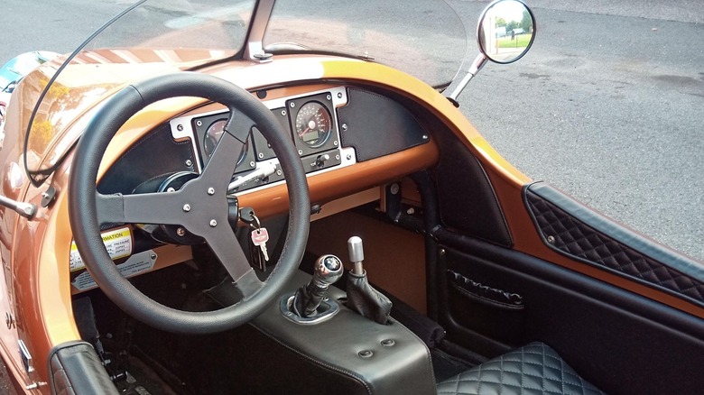 2021 Morgan 3-Wheeler interior