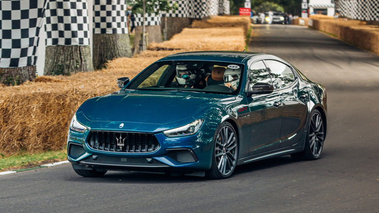 A Maserati Ghibli 334 Ultima at the Goodwood Festival of Speed.