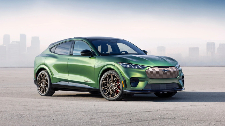2026 Ford Mustang Mach-E front 3/4 view