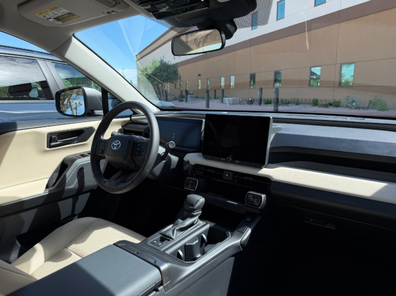 Dashboard of a 2026 Toyota RAV4 XLE Premium