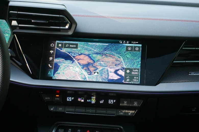 2025 Audi S3 infotainment system