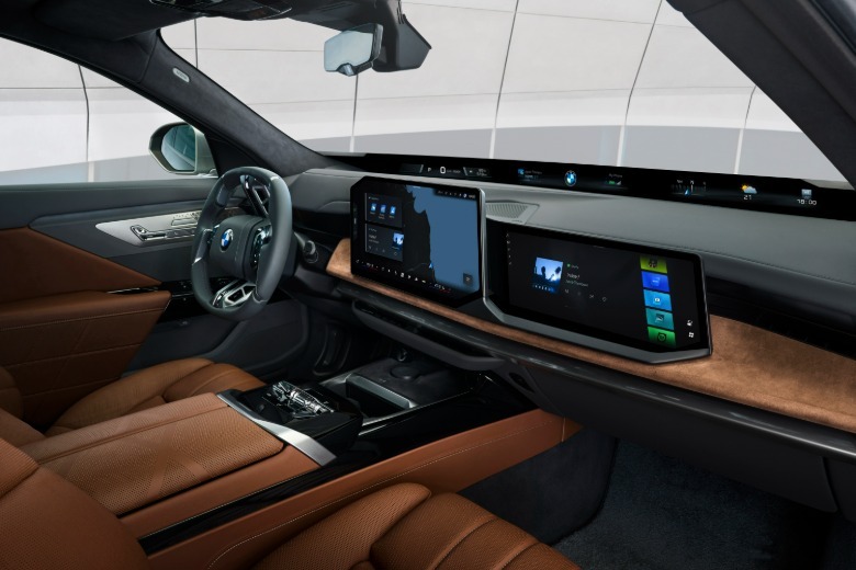 Front seat of a 2027 BMW 7 Series