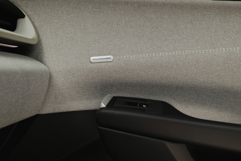 Stitching detail on the Volkswagen ID Polo interior