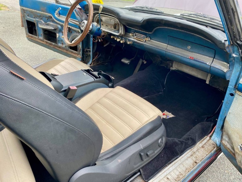 1964 Ford Falcon Futura convertible interior image