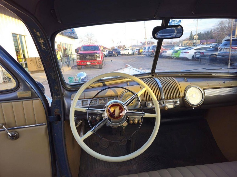 1948 Ford 89A Super DeLuxe Police Car Dashboard image