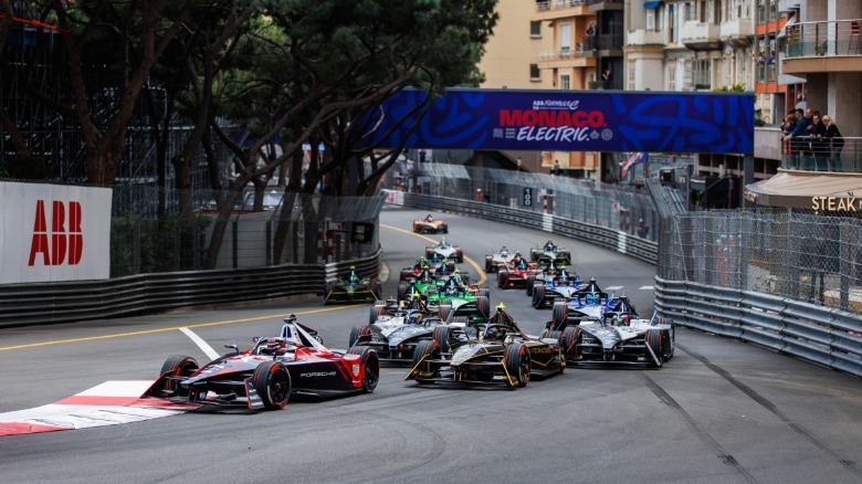 Start of nan 2024 Monaco E Prix
