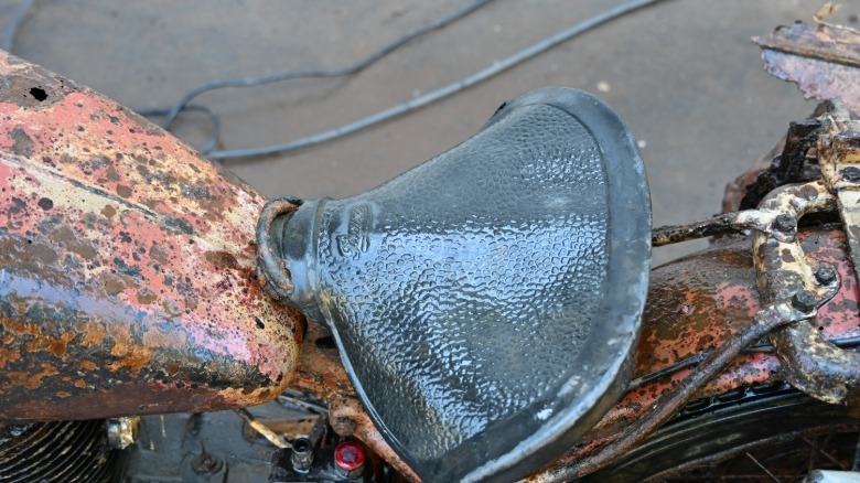 A bike seat