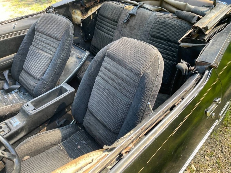 1980 Pontiac Trans-Am convertible project seats image