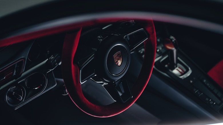 Porsche Flachbau RS interior