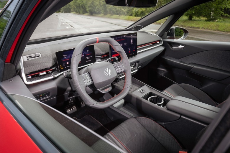 Interior of a Volkswagen ID 3 GTI