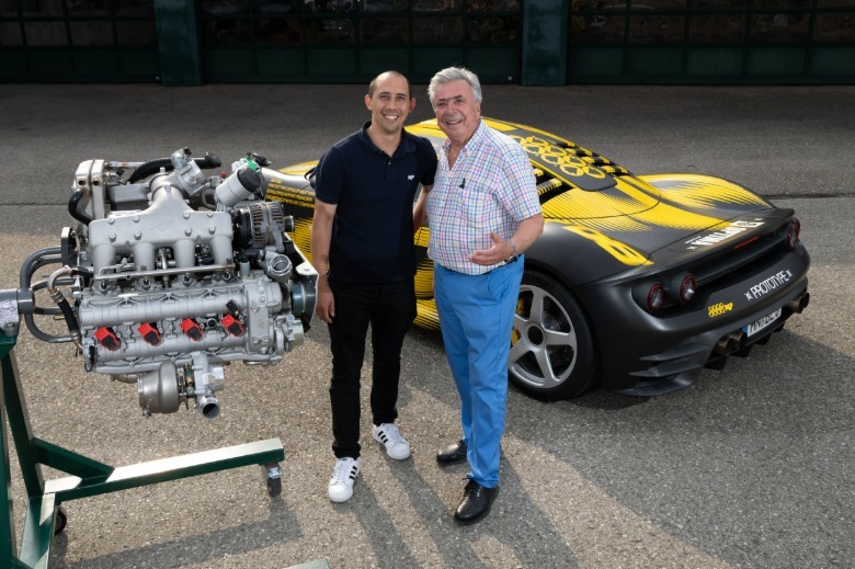 Alois Ruf and his new B8 engine
