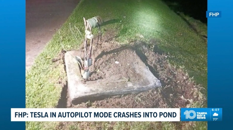 deadly Tesla crash