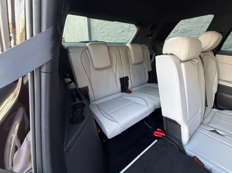 Third row seat of a 2027 Volkswagen Atlas