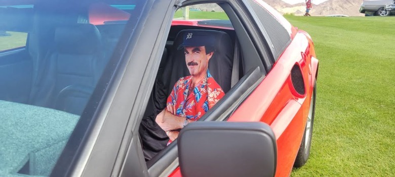 1987 Pontiac Fiero Mera Tom Selleck Seat Cover image