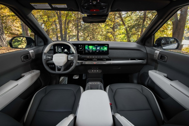 Interior of a 2027 Kia EV3