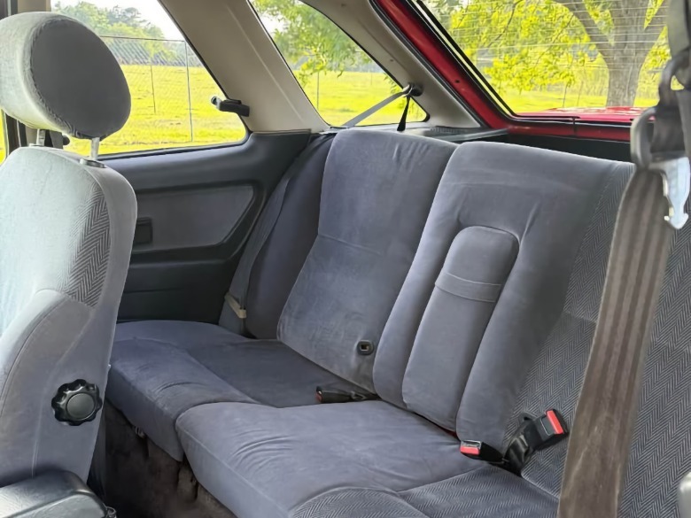 1988 Merkur XR4Ti rear seat image