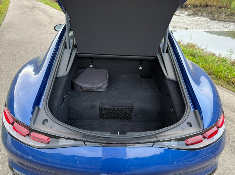 blue 2025 Mercedes-AMG GT63 S E Performance trunk