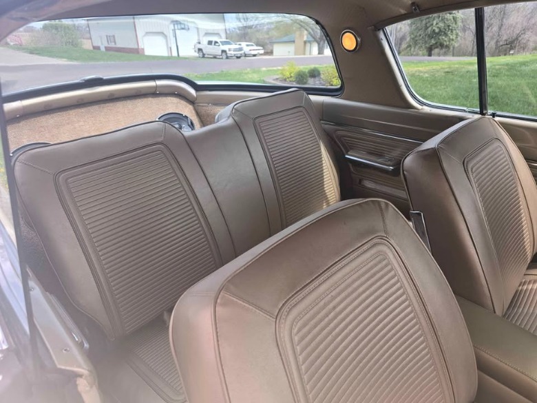 1965 Plymouth Barracuda rear seat image