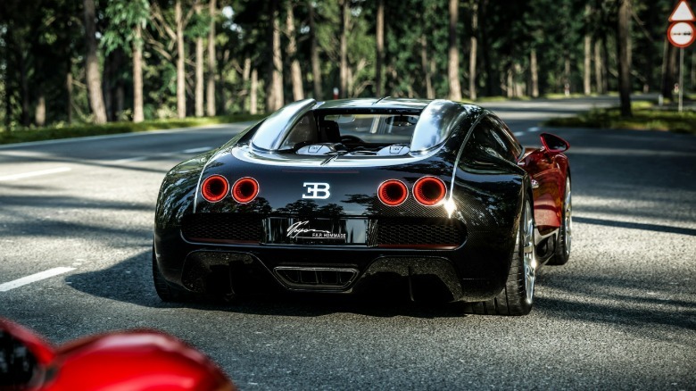 Rear end of the Bugatti F.K.P. Hommage