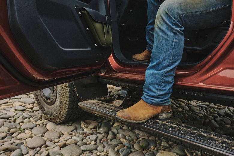 2027 Ford Bronco Filson First Edition running board
