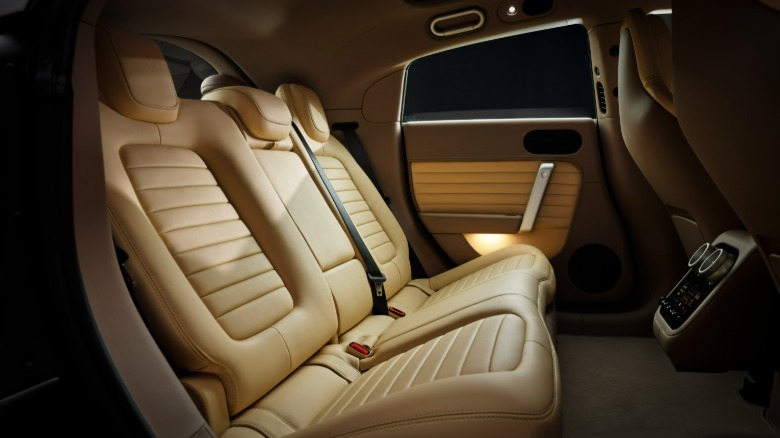 Ferrari Luce back seat