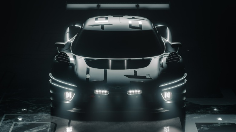 Front end of the Genesis Magma GT3 concept