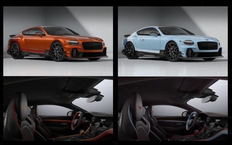 Bentley Supersports color options