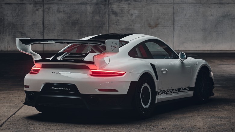 Porsche Flachbau RS rear 3/4