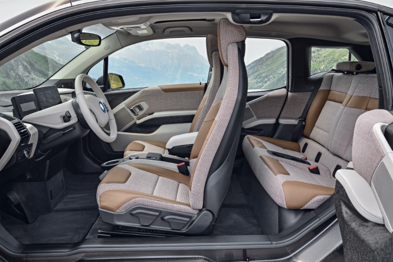 Interior of a BMW i3