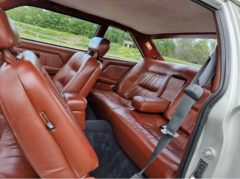 1984 Bitter SC interior image