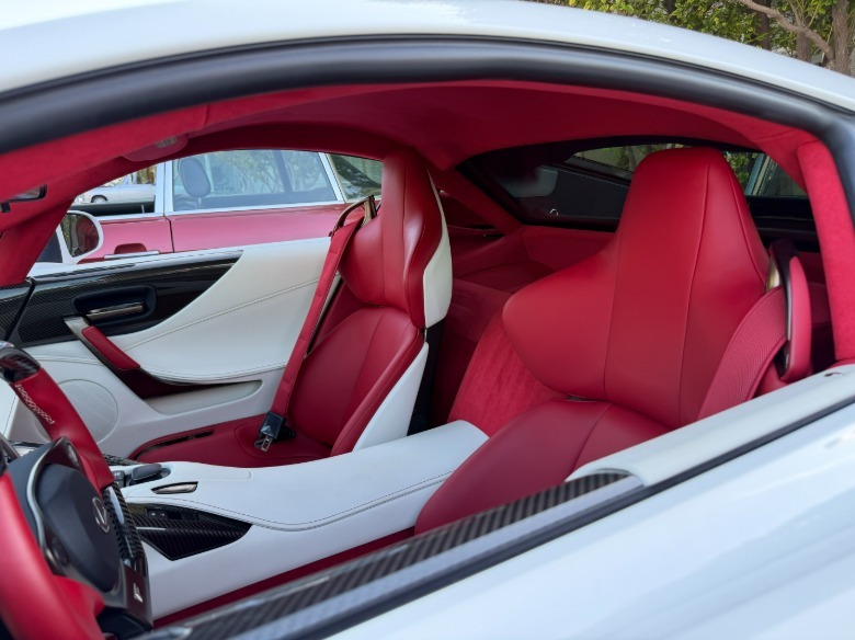 Interior of a Lexus LFA Nürburgring