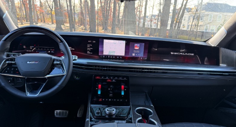 2026 Cadillac Escalade-V interior