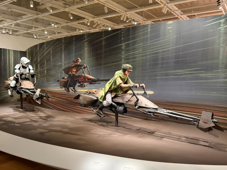 Speeder bikes from