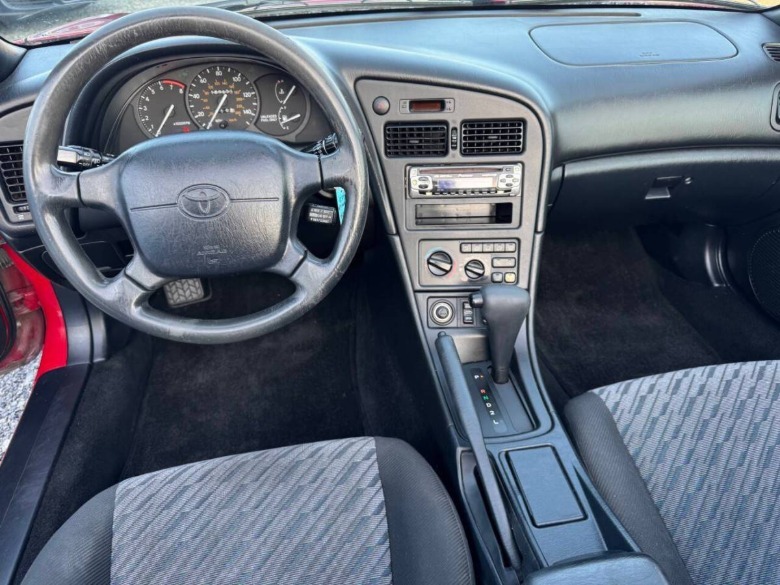 1996 Toyota Celica GT convertible dashboard