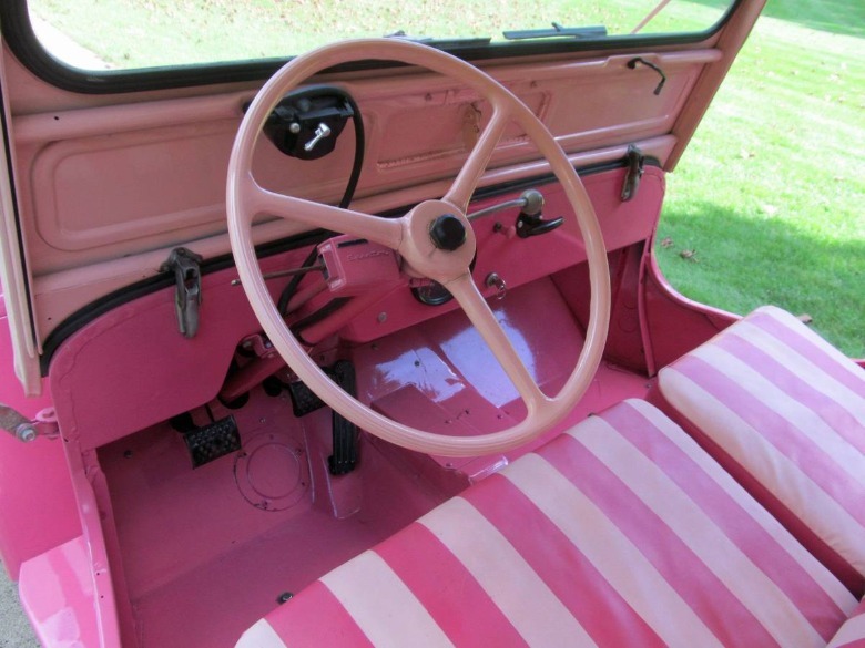 1958 Willys DJ3A Surrey dashboard image