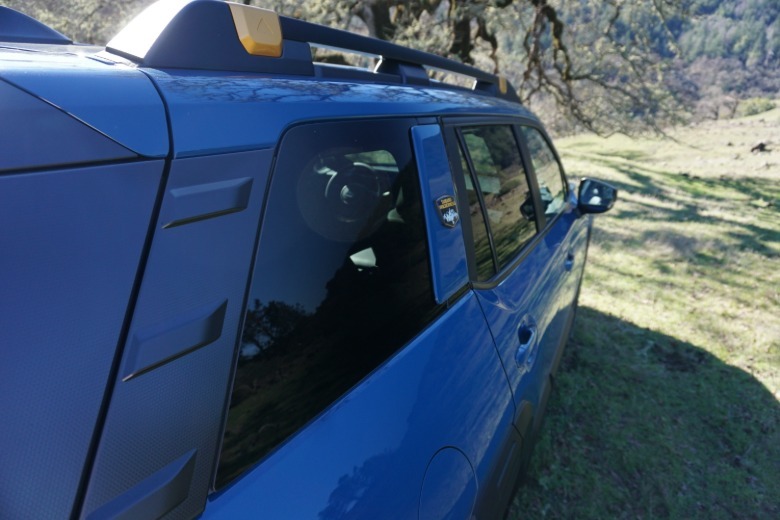 Blue 2026 Subaru Outback Wilderness side view