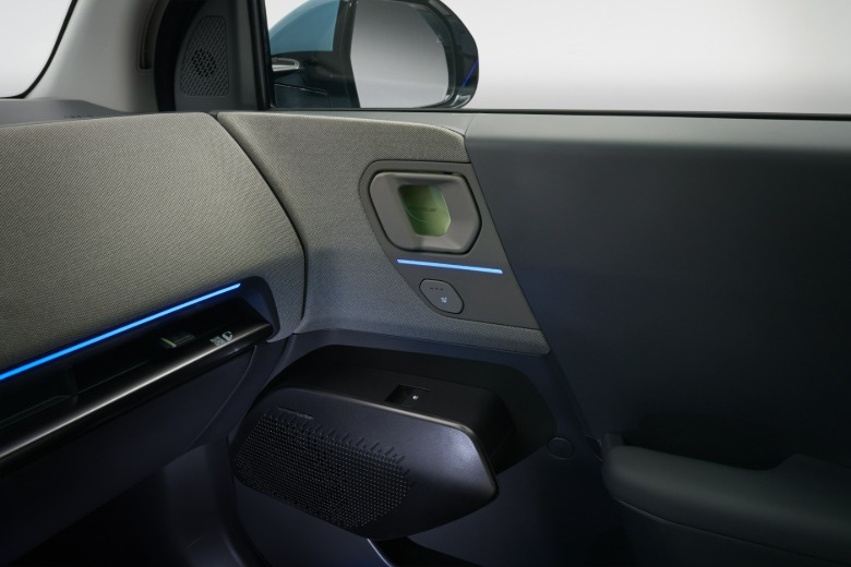 Door card of a Kia EV2
