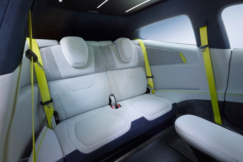 Volkswagen Mission Efficiency Prototype rear seats