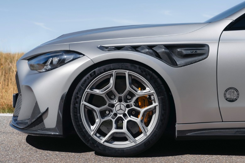 Front wheel of a Mercedes-AMG CLE 646 Spezialanfertigung