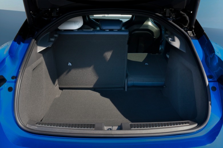Cargo area of an Alpine A390
