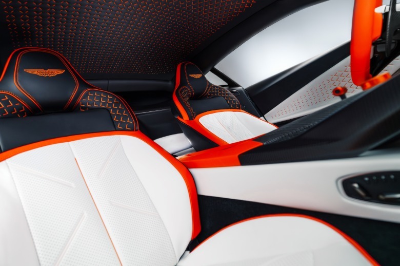 Aston Martin Valen seats