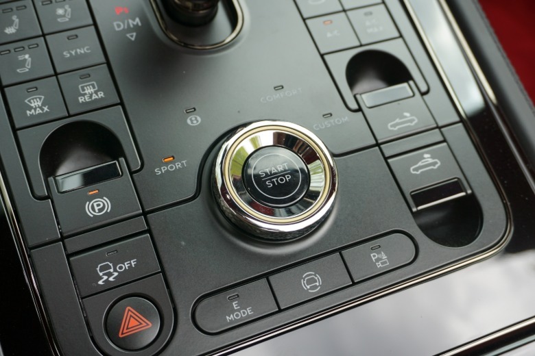 2026 Bentley Continental GTC S start button