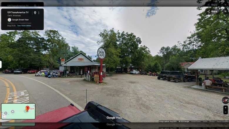 The Oark Cafe in Oark