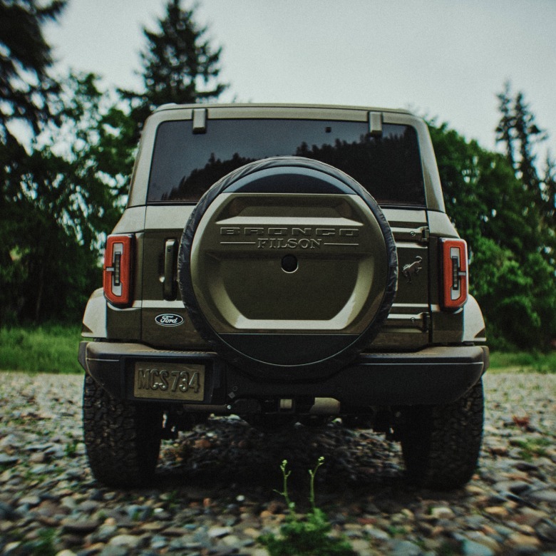 2027 Ford Bronco Filson rear view