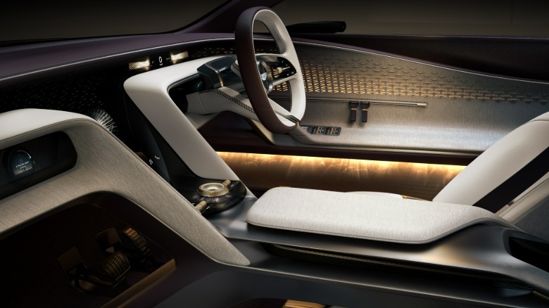 Interior of nan Bentley EXP15 concept